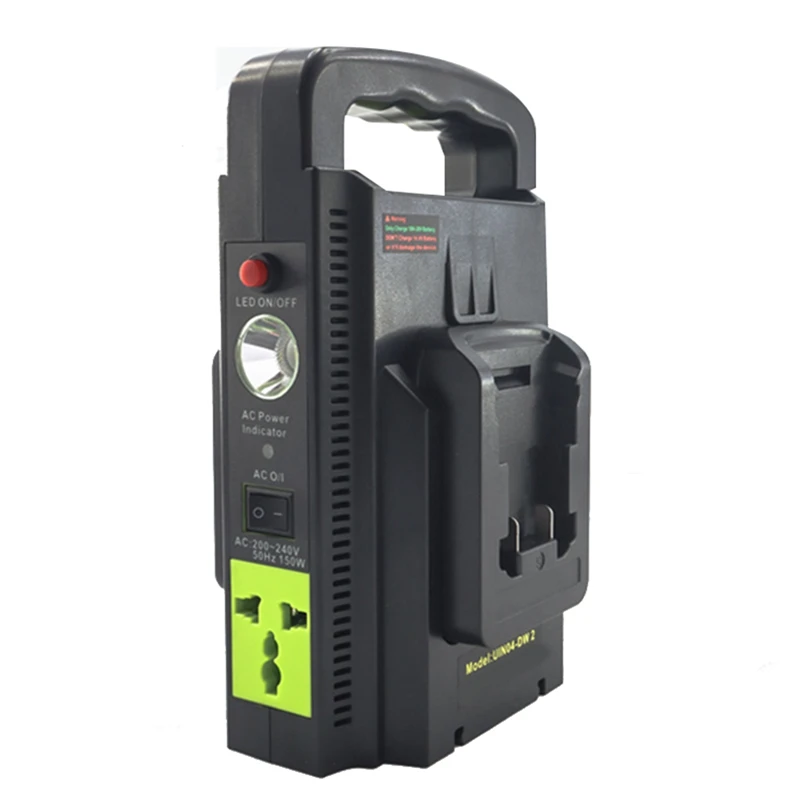 

Инвертор 220 В, адаптер для литий-ионной батареи, зарядное устройство, адаптер для литиевой батареи, зарядное устройство с европейской вилкой