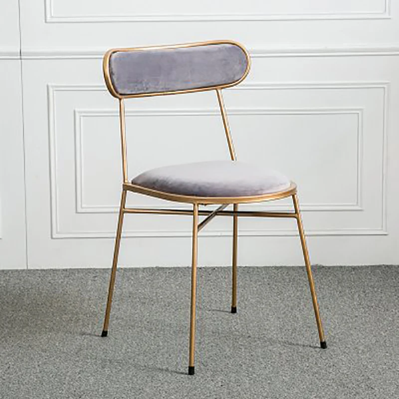 

Metal Dinner Dining Chairs Modern Garden Floor Design White Nordic Chairs Kitchen Modern Chaises Salle Manger Furnitures T50CY