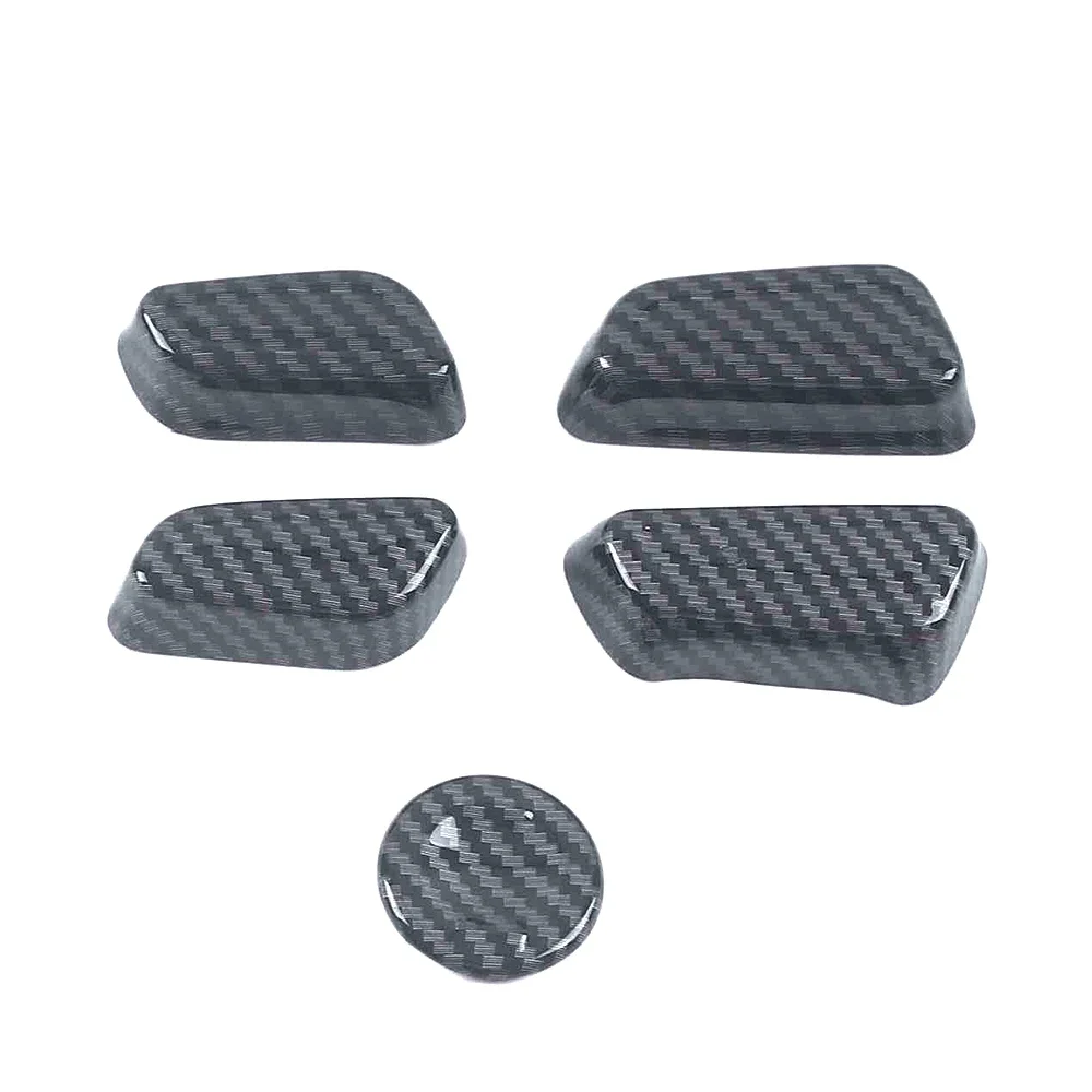 Для Toyota Highlander XU70 2022 цвет углеродного волокна регулировка сиденья кнопка