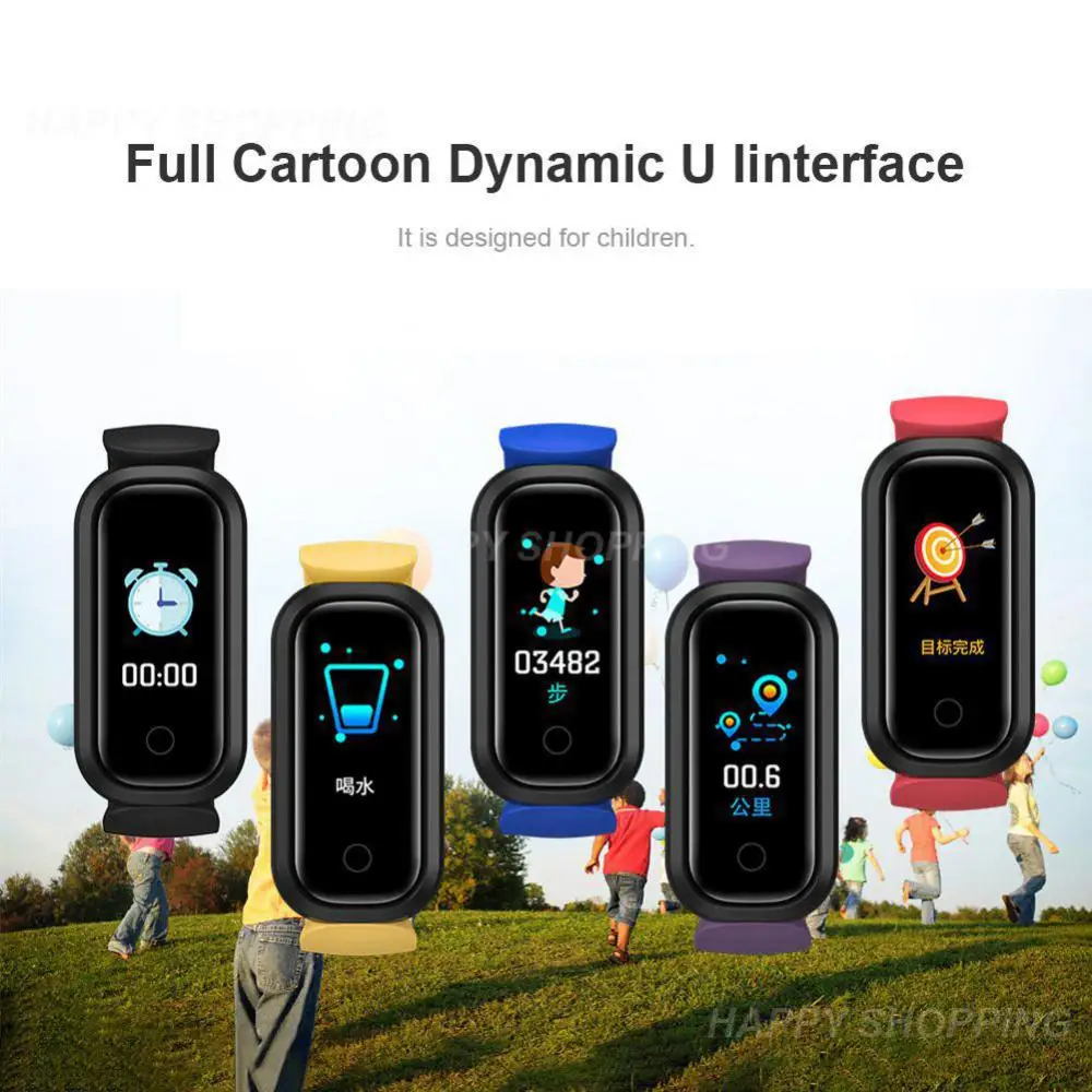 

Sport Fitness Watch Silica Gel Multi-function Waterproof Touch Screen Cross-border Smart Watch Student Electronic Watch T12