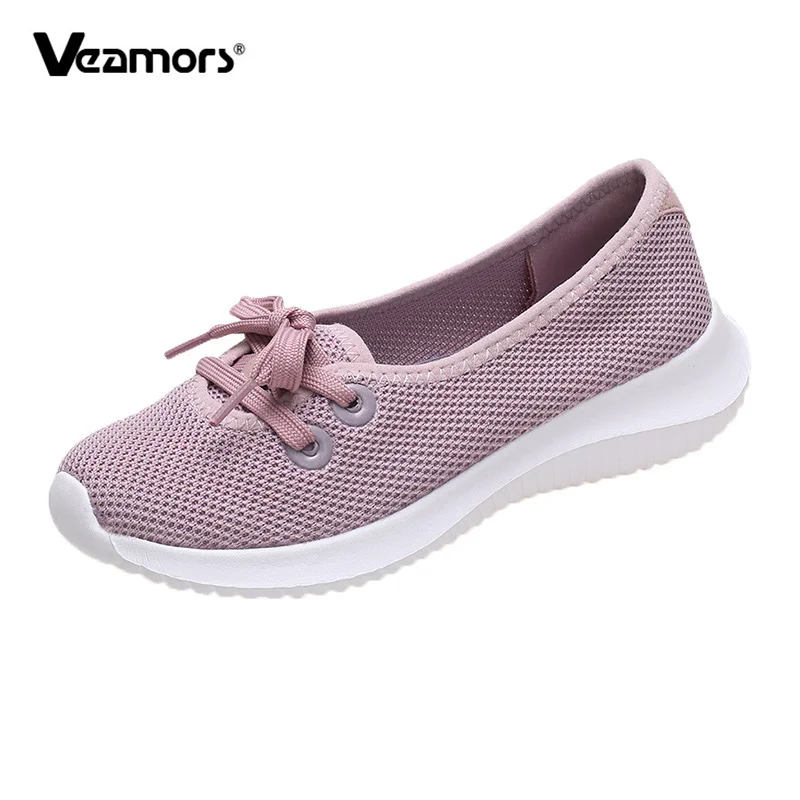 

New Breathable Women's Shoes Comfortable Flats Loafers Work Shoes Slip-on Ladies Footwear Lightweight Casual Sneakers