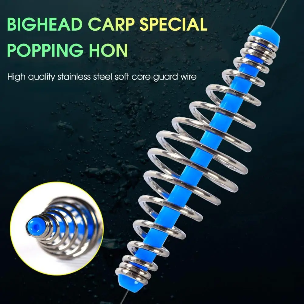 

10Pcs Spring Bait Holder Sturdy Compact Lightweight Fishing Supplies Spring Bait Cage Bait Feeder Cages