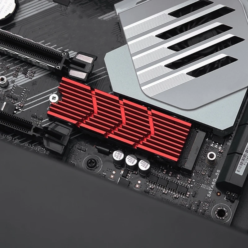 Крышка радиатора SSD для игровой консоли Теплопроводящая прокладка радиатор