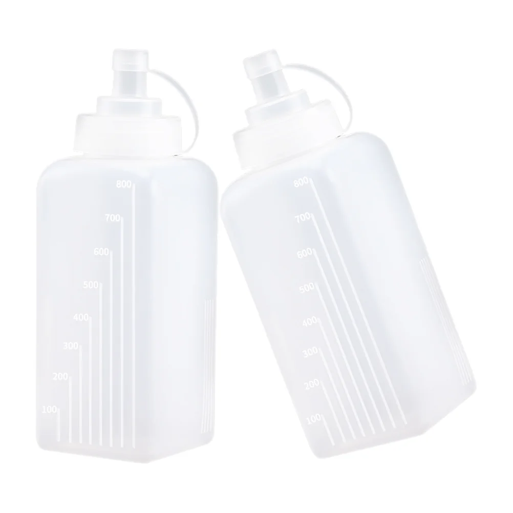 

Bottle Squeeze Bottles Sauce Ketchup Honey Condiment Empty Salad Squirt Dispenser Container Sealed Reusable Travel Oyster Syrup