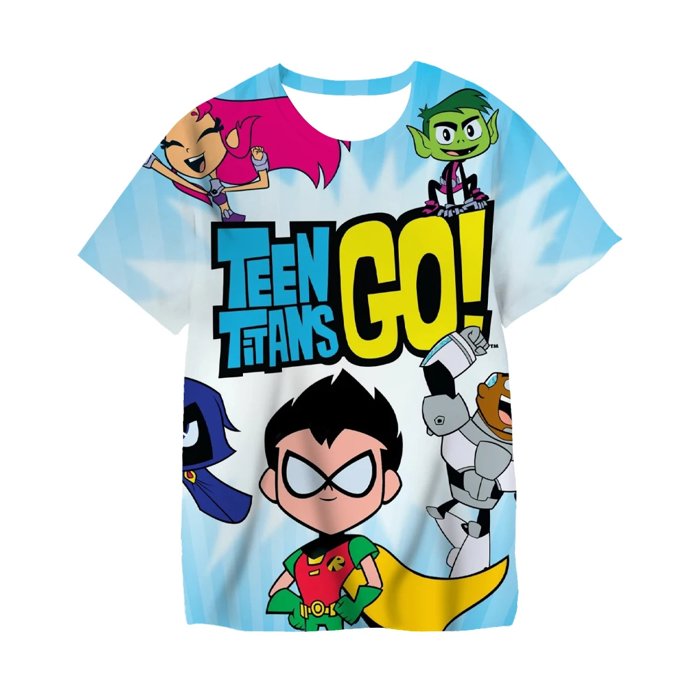 

Футболка для подростков с мультипликационным аниме, футболки для мальчиков и девочек с 3D принтом, детская одежда, детская забавная летняя ф...