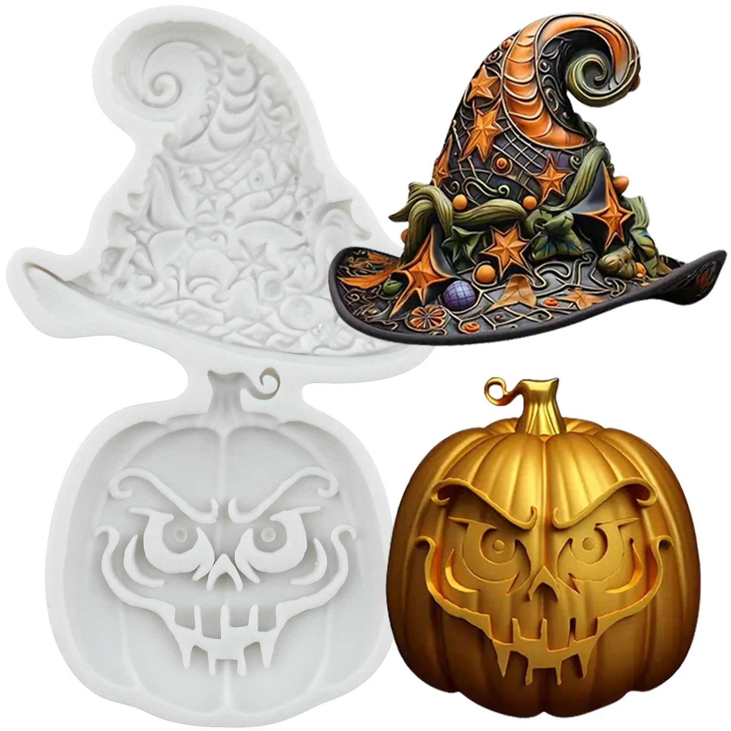 

Силиконовые формы для торта Mujiang, набор, Хэллоуин