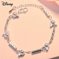 disney mickey mouse bracelet cartoon figures mickey for women chain bracelet fashion jewelry accessories girl christmas gifts