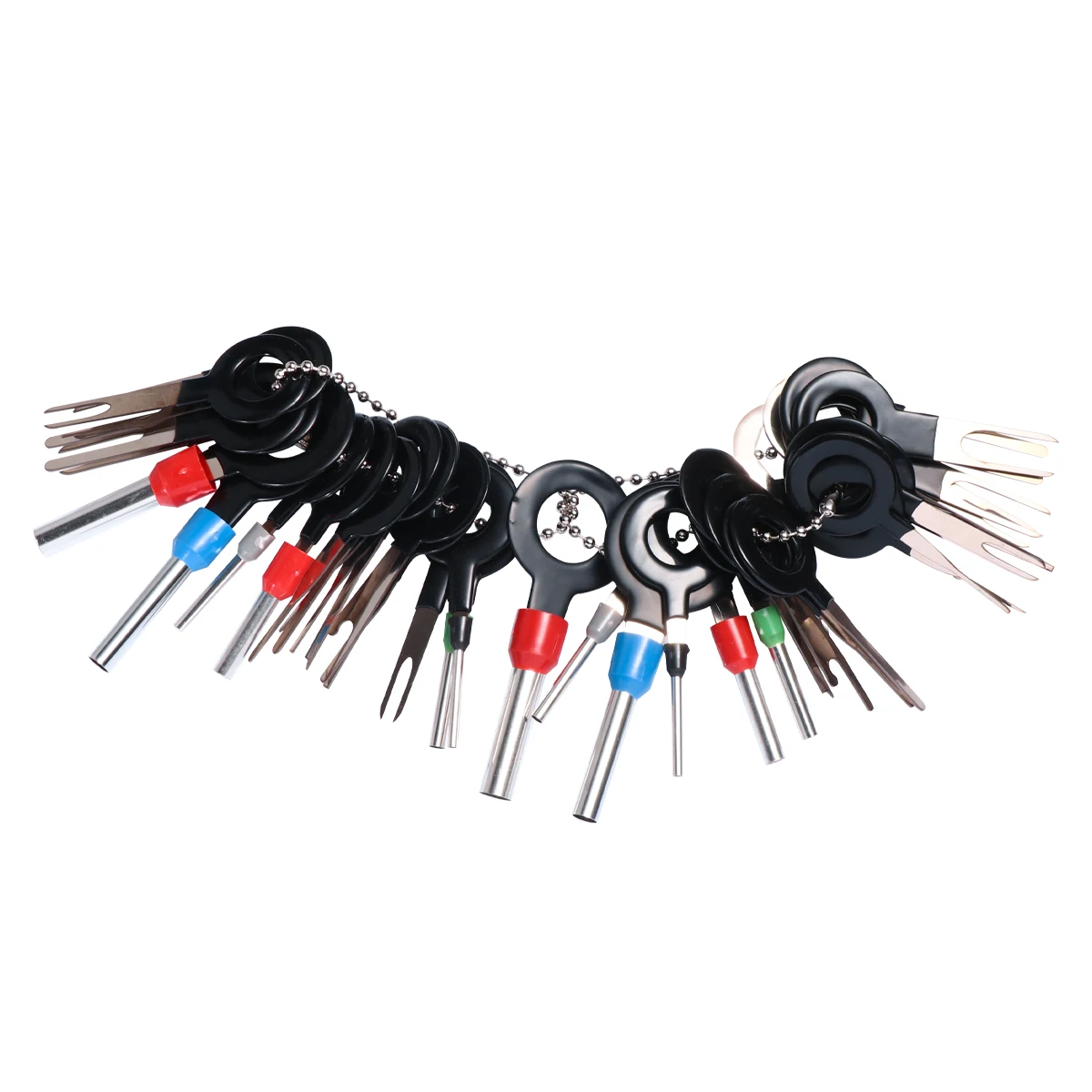 

39pcs Terminal Removal Car Key Tool Wiring Crimp Connector Pin Release Extractor Puller Stylus Automobiles Repairing Hand Tools