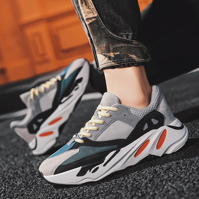 

WSNG Men's Shoes 2022 Breathable Mesh Casual Shoes All-match Trend Wear-resistant Shoes Non-slip Sports Shoes Safety Shoes