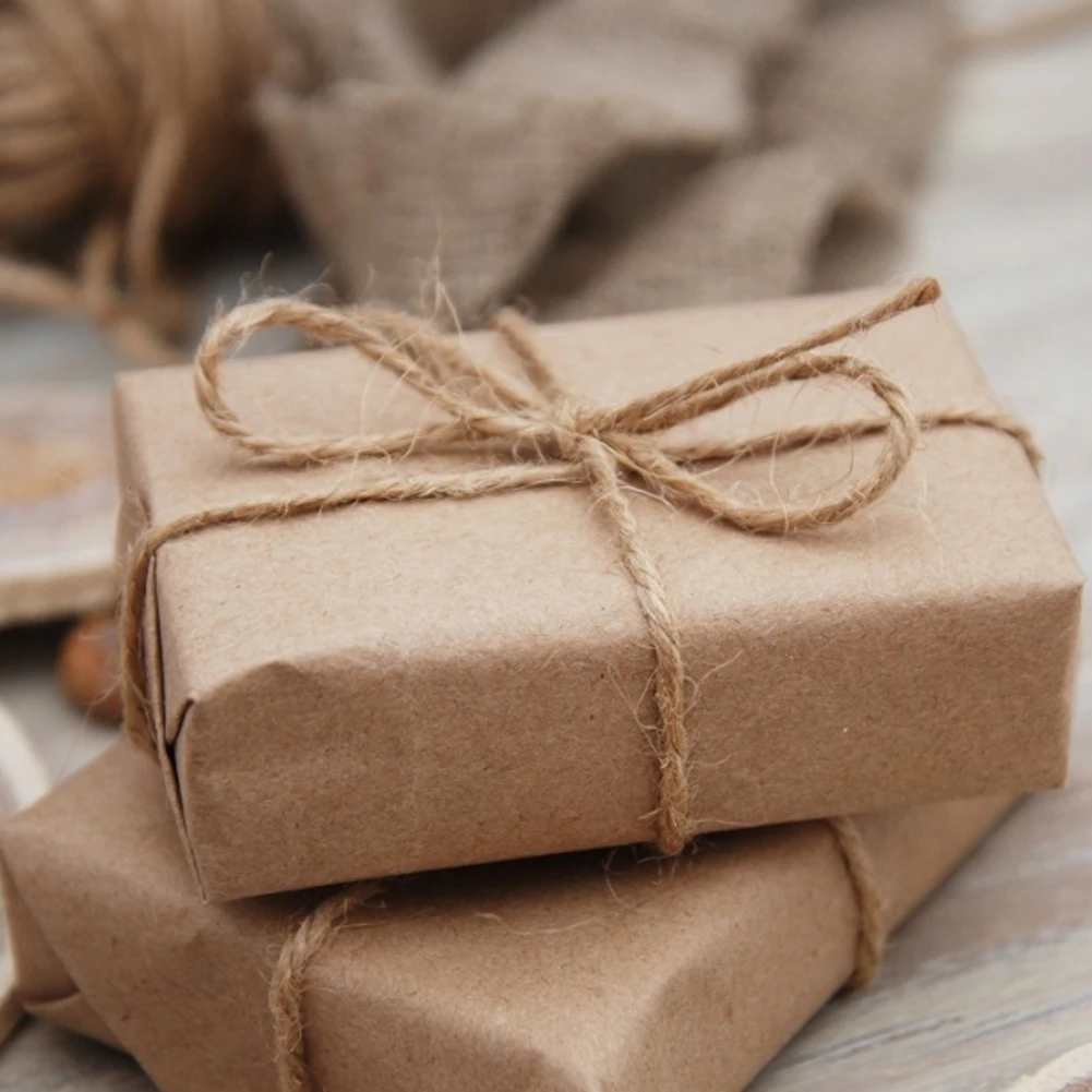 

30 Meters Brown Kraft Wrapping Paper Roll For Wedding Birthday Party Gift Wrapping Parcel Packing Art Craft 30Cm