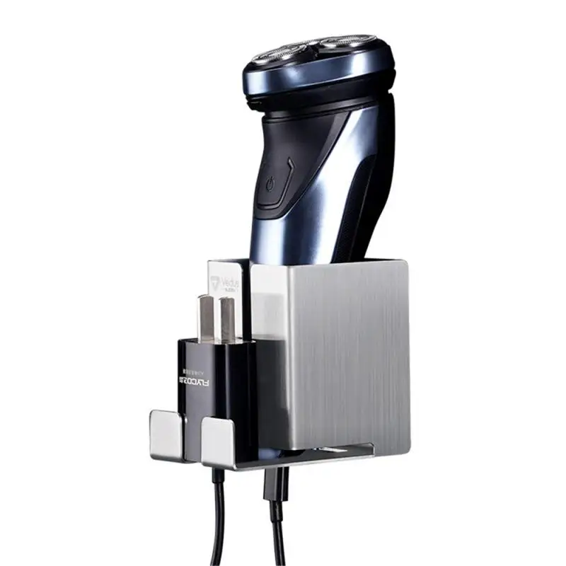 

Electric Razor Holder Durable Practical Bathroom Supplies Razor Self Waterproof Shaver Organizer Wall Mounted