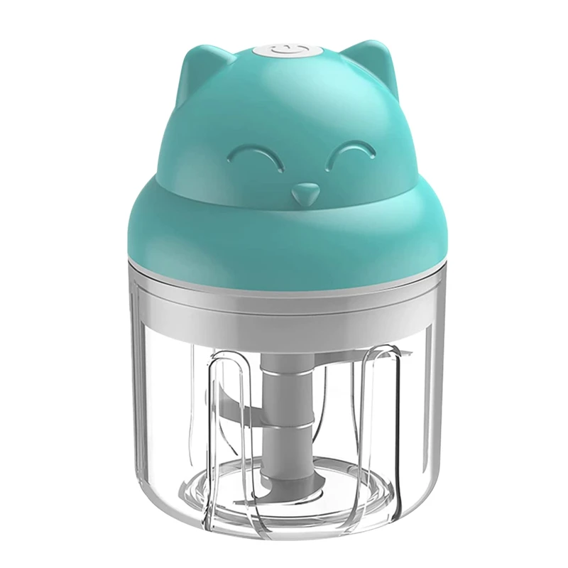 

Mini Electric Food Chopper Food Processor For Onion Chili Herb Garlic Small Cordless Veggie Fruit Blender