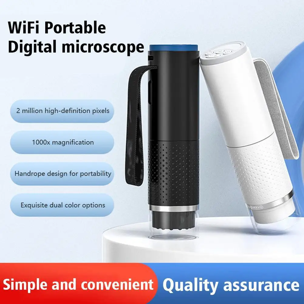 

1000X Lightweight Magnifier Camera Amplification Magnifier WiFi Connection Android/iOS/PC For Scalp Skin Testin