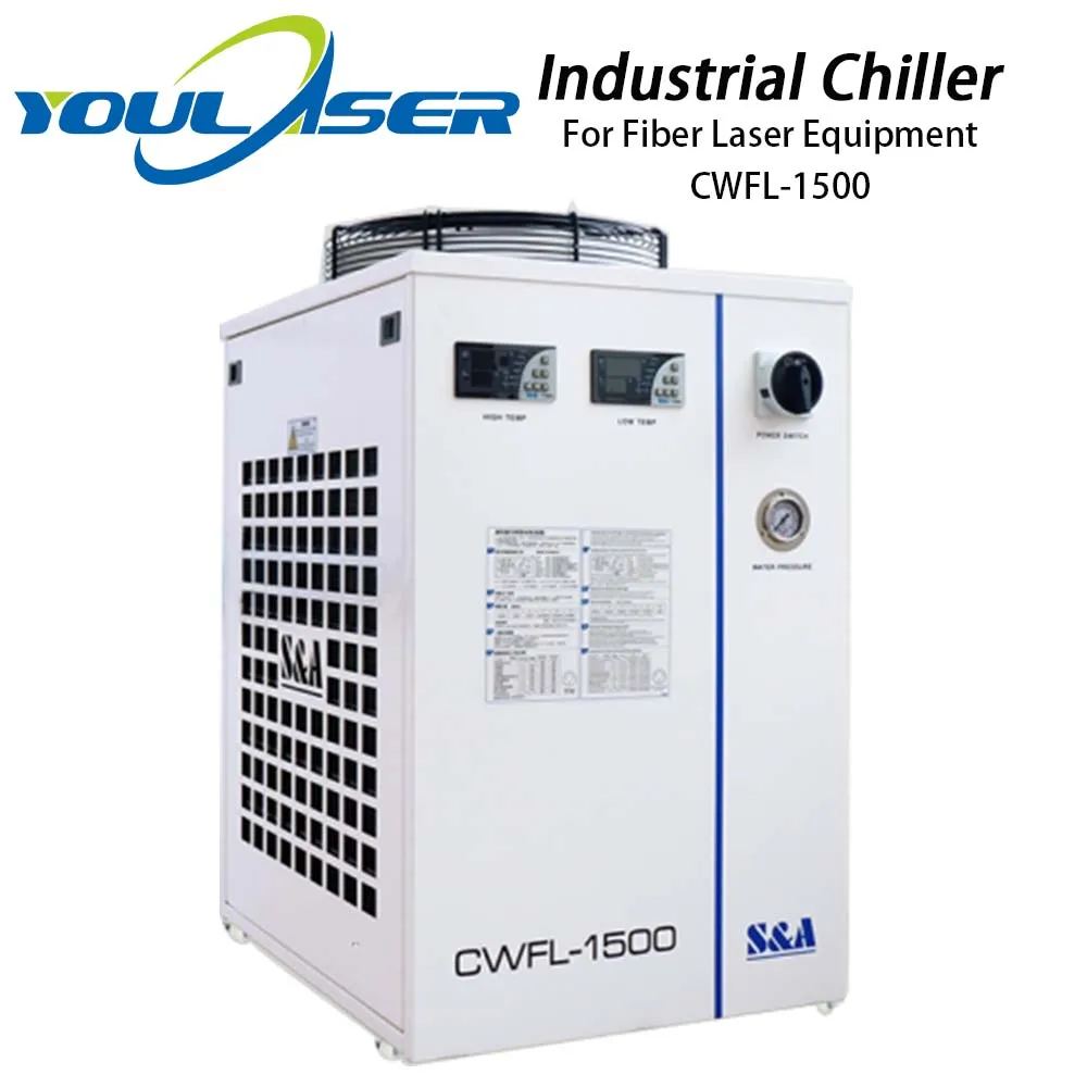 

S&A CWFL-1500AN & 1500BN Industry Air Water Chiller for Fiber Laser Engraving Cutting Machine