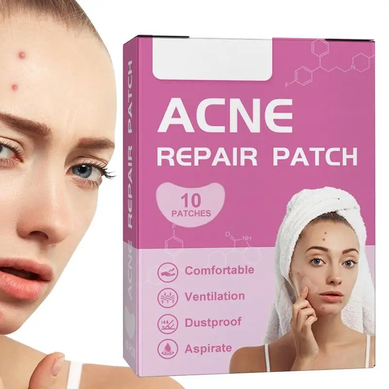 

Патчи с невидимыми пятнами, прозрачные патчи с прыщами, 10 шт., дышащие наклейки с пятнами от пятен и пятен, наклейки с пятнами