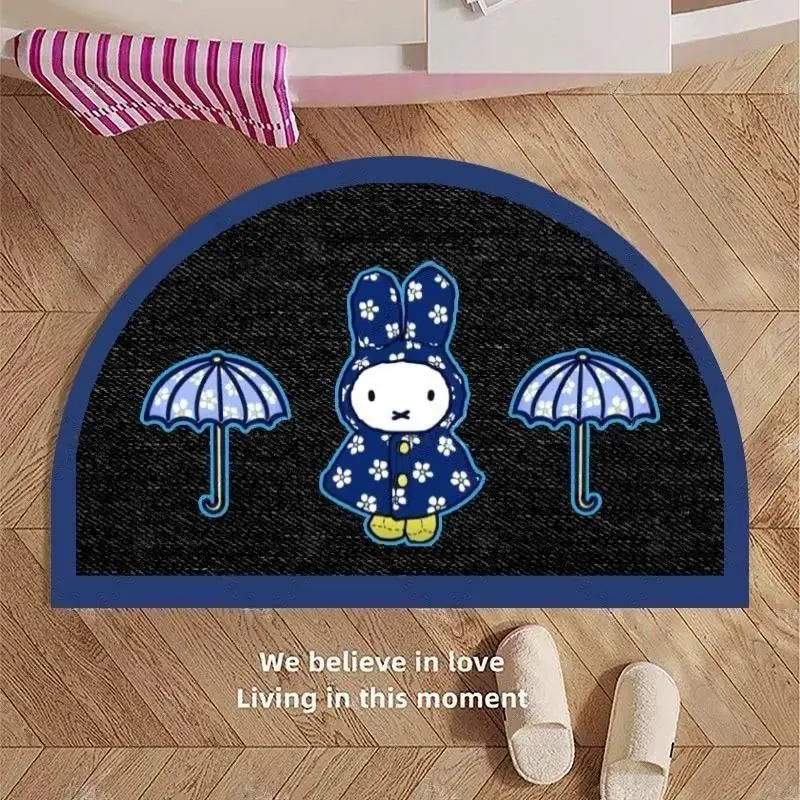 Фото Коврик для ванной Miffy Diatom - милый и простой, быстросохнущий, влаговпитывающий, нескользящий коврик для входа в туалет, подарок для друзей №4
