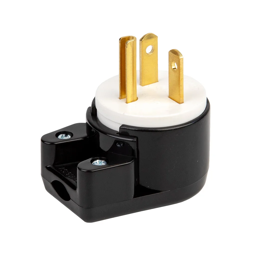 Сменный Штекерный разъем NEMA 5-20P с прямым лезвием наружные концы удлинителя 20 А 125