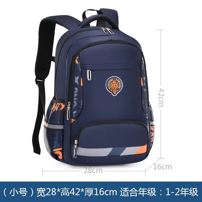 Boys Leisure Light Simple Backpacks for Travel New Primary School Students Breathable Large Capacity Schoolbags Drop Shipping