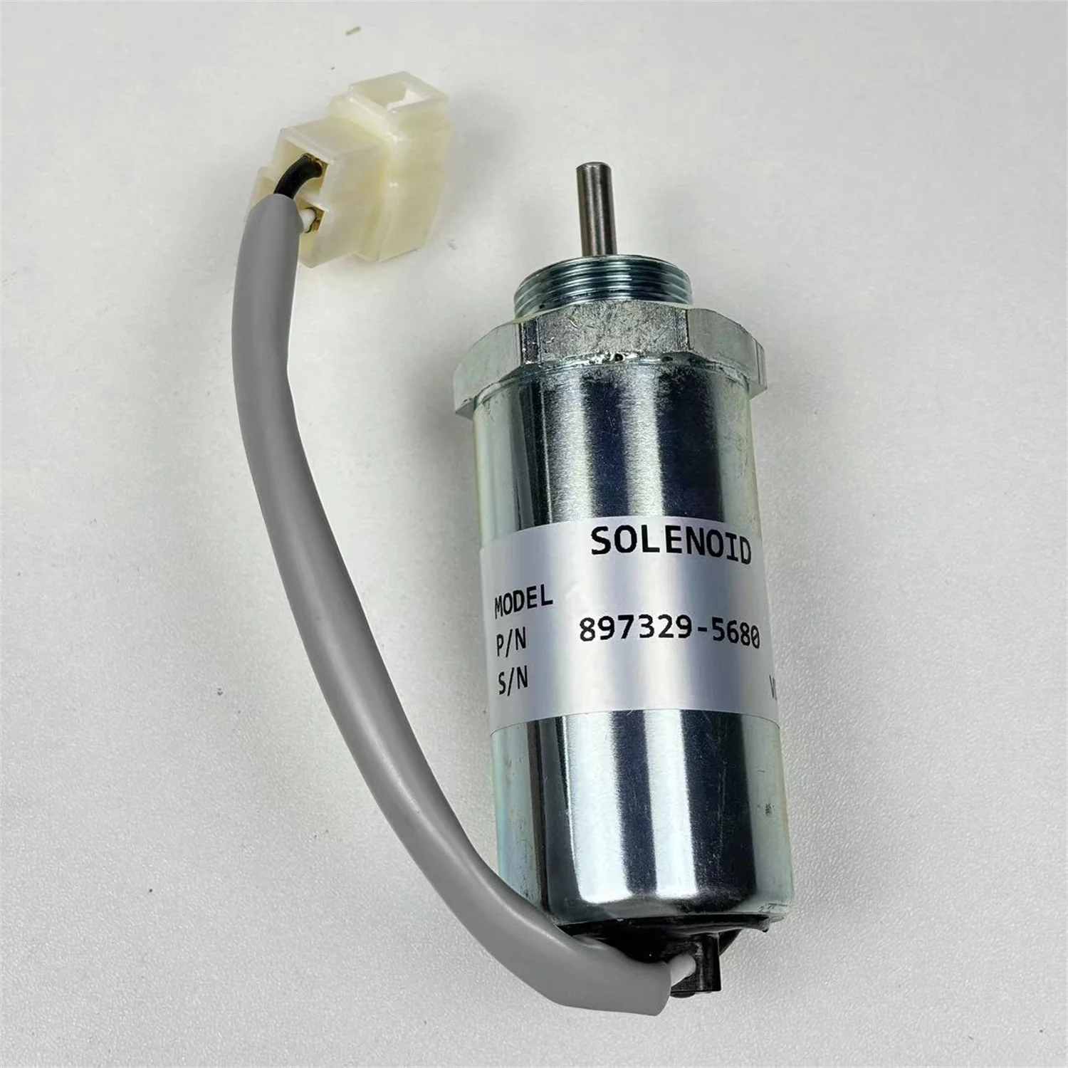 Соленоид останова топлива 8973295680 897329-5680 для двигателя экскаватора Hitachi EX50U EX55 ZX55UR