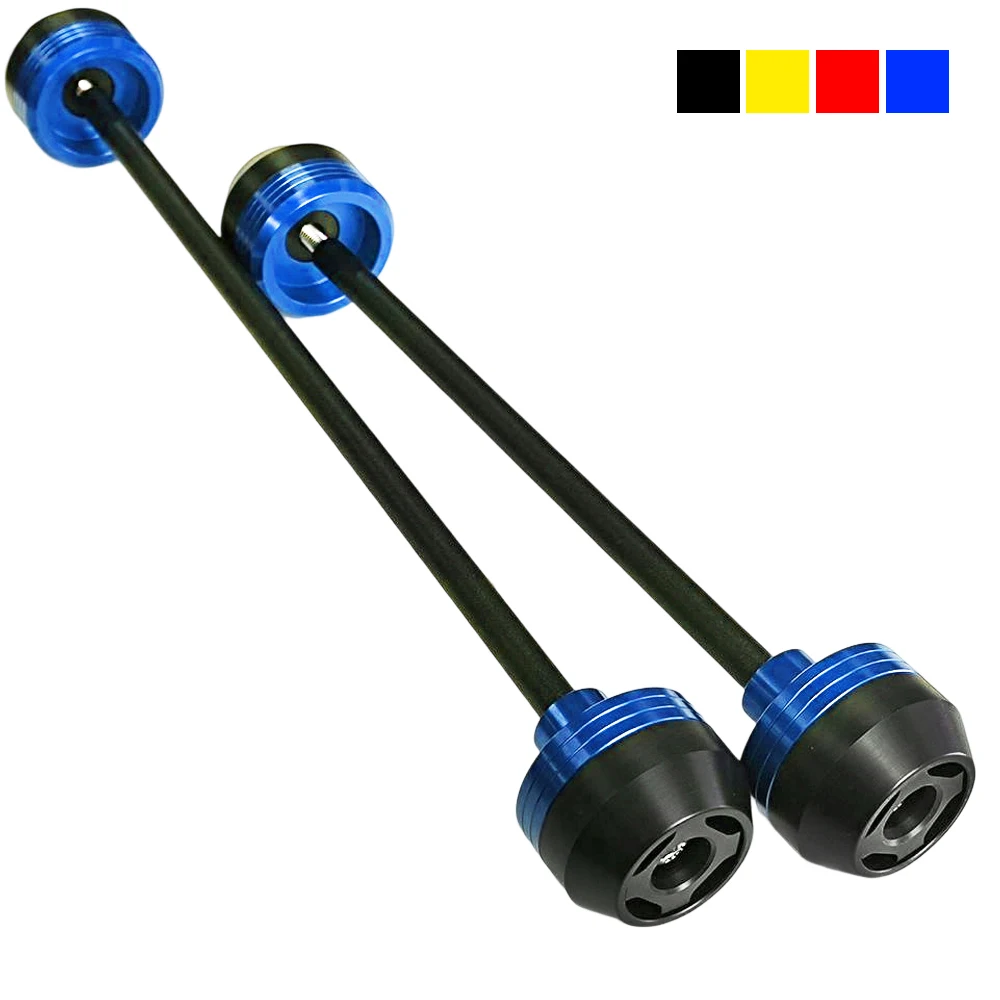 

For BMW S1000RR S1000R S1000XR F800R Front Rear Axle Crash Protector Wheel Fork Slider Swingarm Pad Cover End Plug