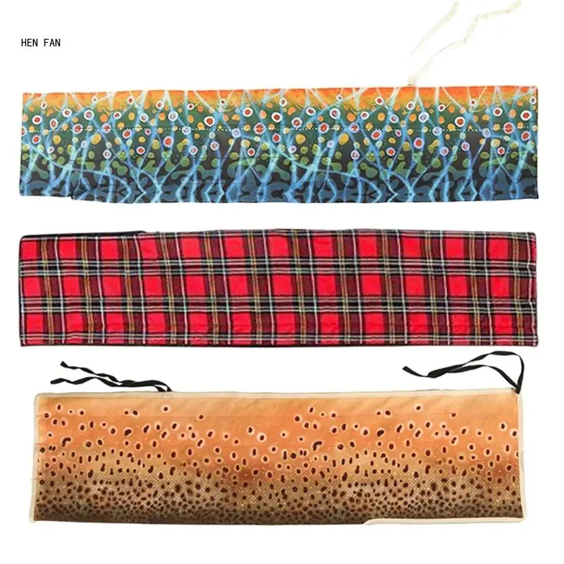 Дорожный футляр для удочки защитная сумка утолщенный нейлоновый носок хранения