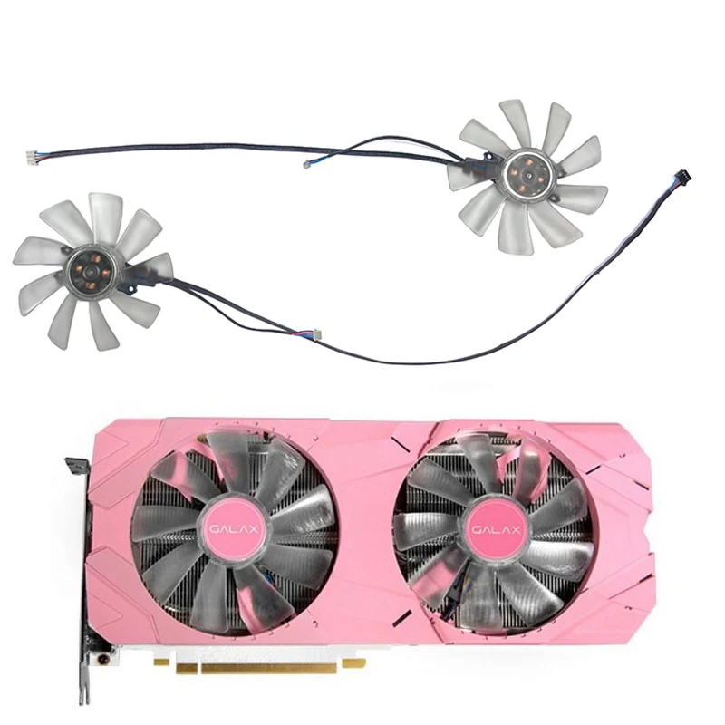 

FY010015M12LPA 100MM Graphics Cooling Fan GeForce RTX 2080 SUPER EX Pink Edition GPU FAN for Galaxy RTX 2070 Super EX Pink RTX