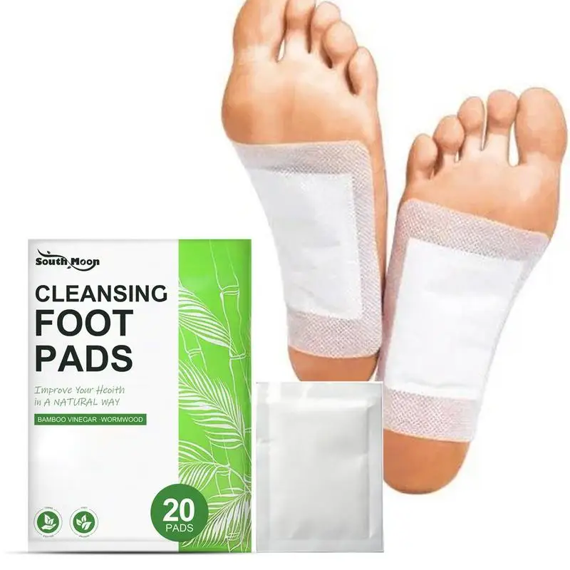 

Cleansing Foot Patch 10/20/30 Pcs Foot Pad Foot Care Patches Natural Deep Cleansing Foot Pads For Stress Relief Better Sleep And