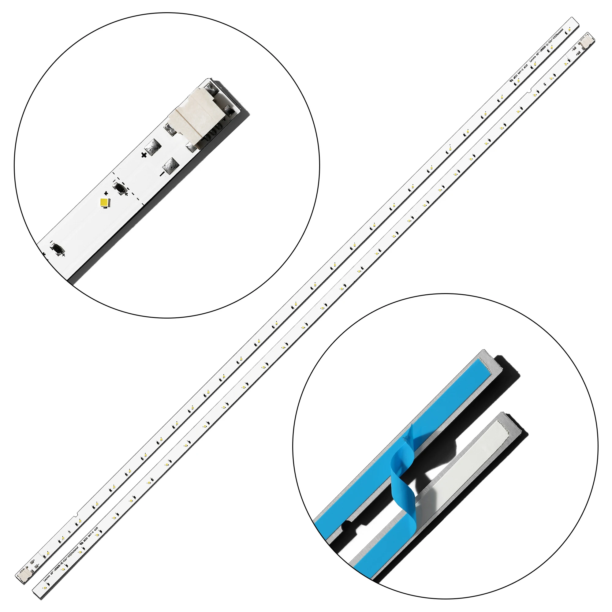 

Светодиодная лента для подсветки для Samsung, UE49K5100AU UN49K5300 UE49K5100 CY-FK049BNEV3H 49K5100A UE49K5100AK UE49K5100AW UE49K5300A, 2 шт.