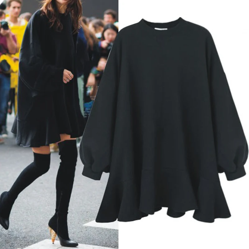 

Европейский и американский внешний экспорт крупных женщин Ранняя осень новый длинный рукав