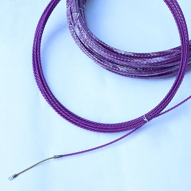 

6mm 10/15/20/25/30 Cable Push Puller Threader Electrical Wire Cable Guide Device Running Puller Lead Construction Tool