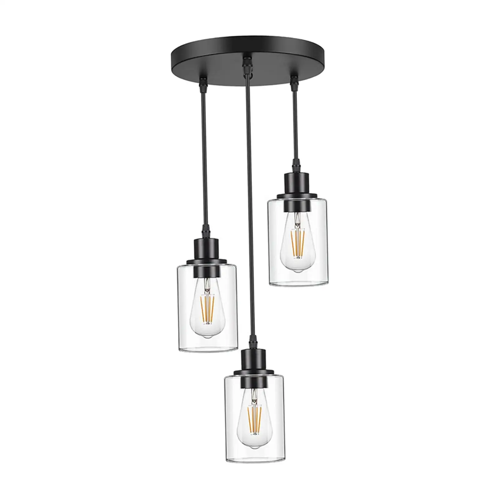 

Стеклянный подвесной потолочный светильник для столовой, ресторана, кухни