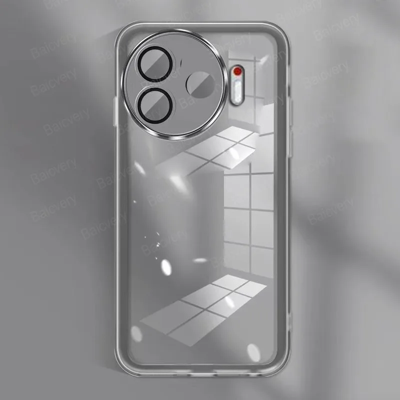 Чехол для телефона VIVO V30E 5G V2340 V2339 цветная прозрачная защитная задняя крышка