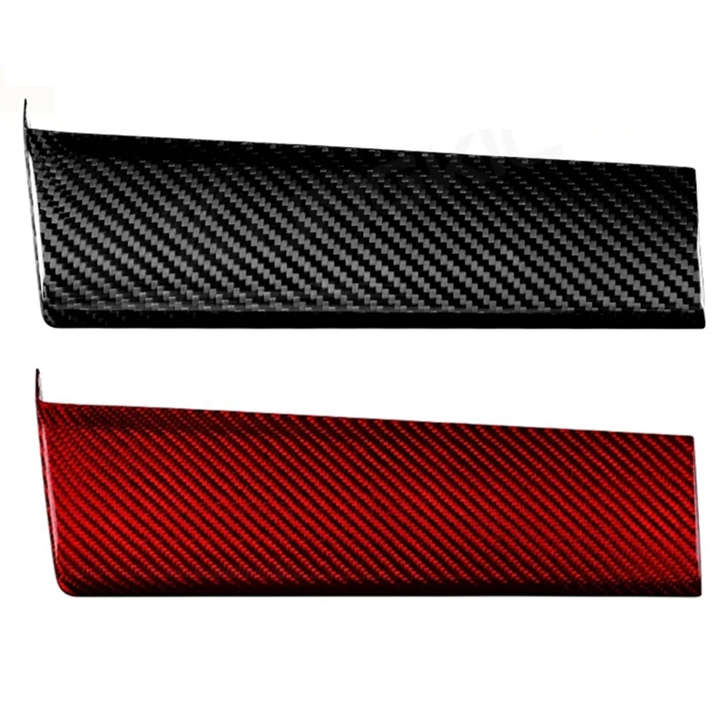 Real Hard Carbon Fiber Sticker For Subaru Crosstrek 2024 Impreza WRX 2022 2023 Car Driver Left Trim