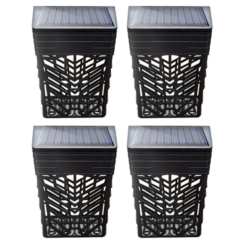 

GTBL Solar Fence Lights,Warm White And RGB Solar Deck Lights Color Luminous Solar Lights For Step Post Patio Porch And Walls