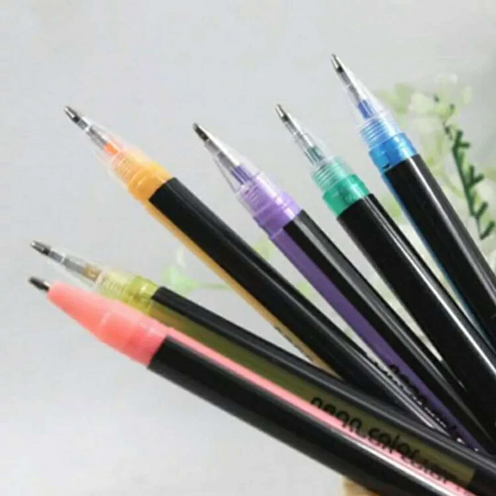 

Ручки гелевые супер-каракули, Набор цветных гелевых ручек и сменных стержней, школьные принадлежности, пастельные неоновые блестящие эскизы, искусственные цветные маркеры, подарок