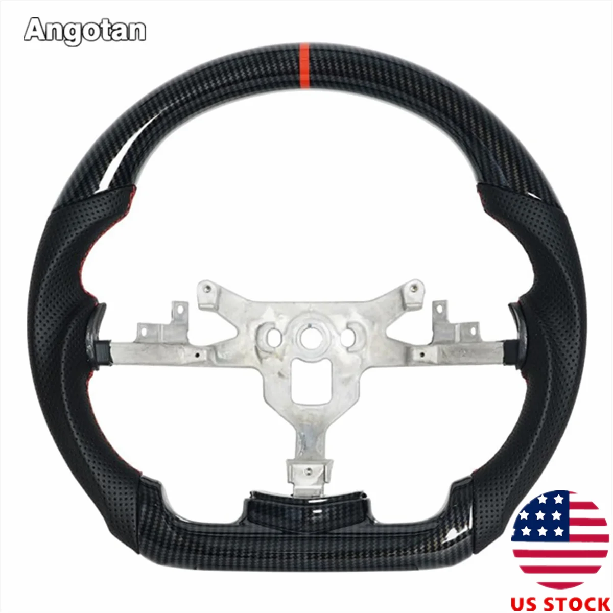 ✔Гидро-Dip углеродное волокно D-образное Рулевое колесо для Chevy Corvette C6 2006-2011 ZR1 Z06 Nappa