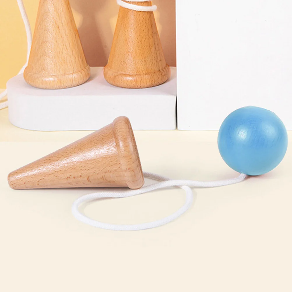 

Wooden Sword Funny Kendama Plaything Kid Toys Skill Ball Interesting Kids Child