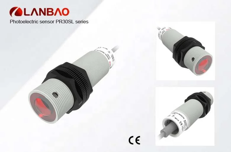 Пластиковый фотоэлектрический оптический датчик приближения LANBAO M30 на большое