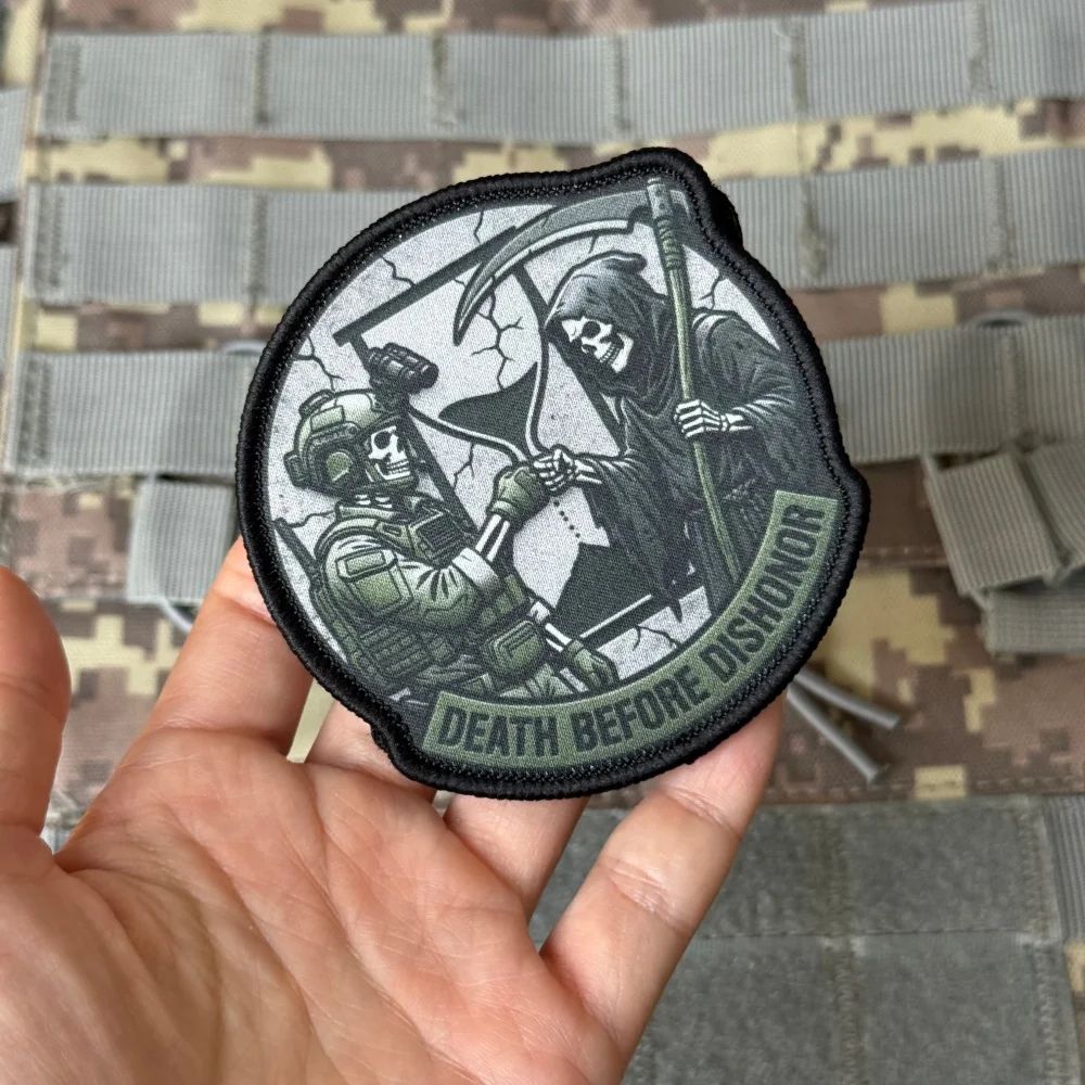 Фото Тактическая нашивка Skull & Reaper 