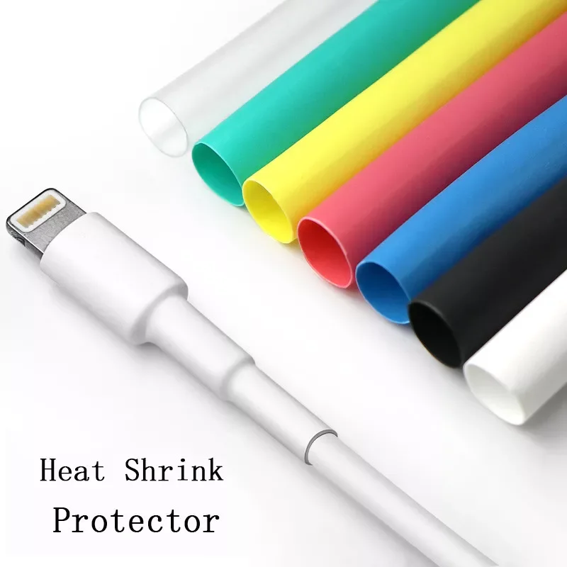 

5 шт., термоусадочные трубки для кабелей iphone, 78 X XR XS