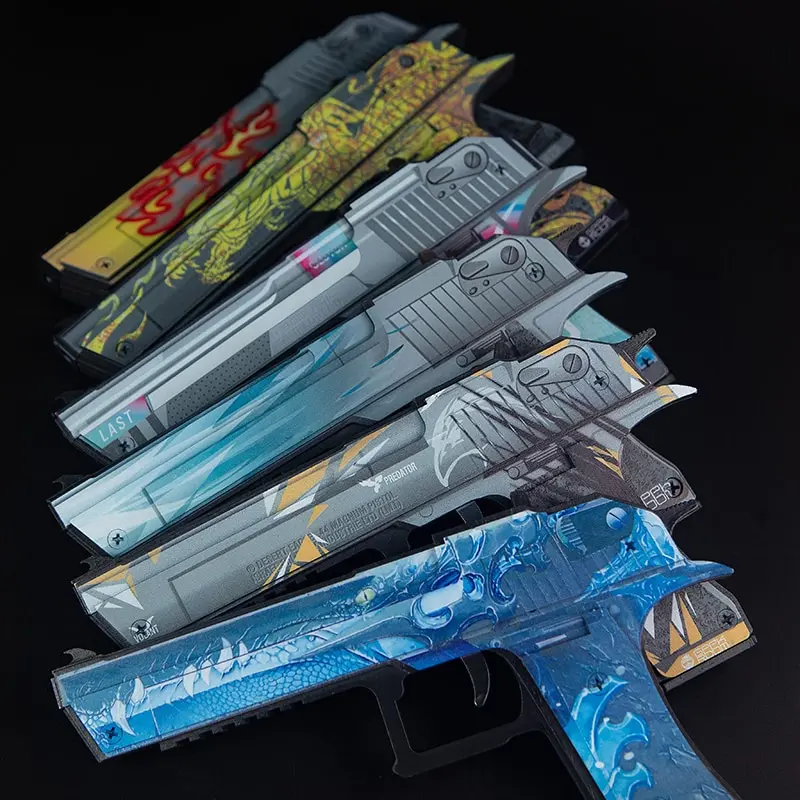 Игрушечное оружие Geekroom Dragon glass Драгон глас пистолет Desert Eagle дизерт дигл из дерева