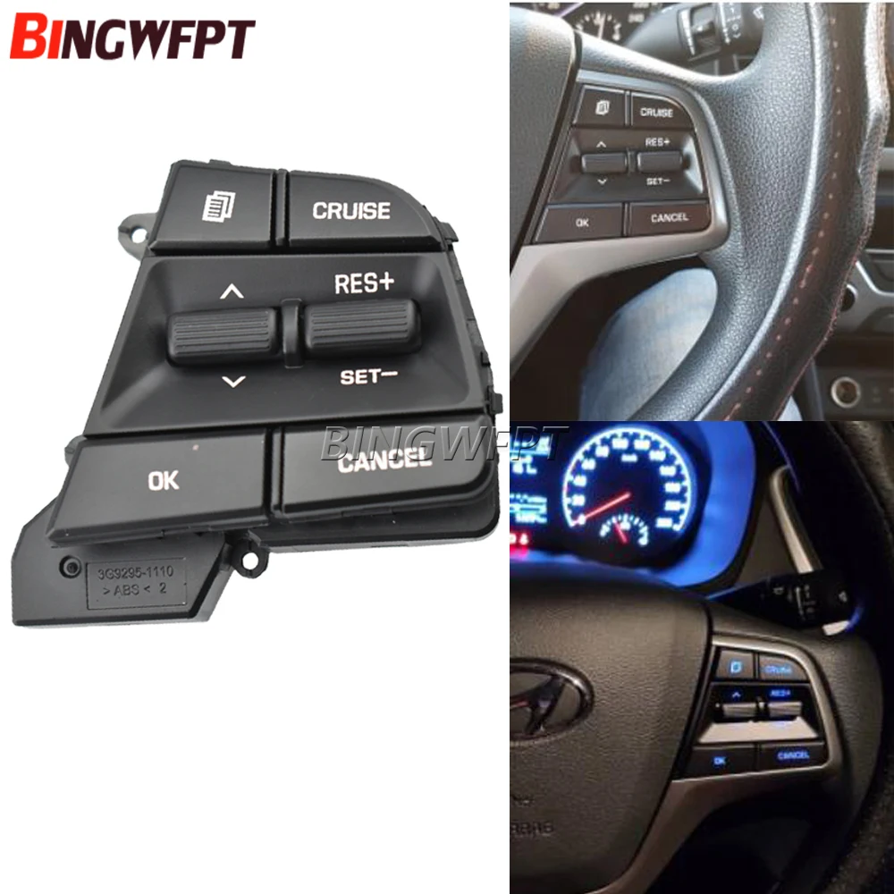 

Переключатель круиз-контроля на руль для Hyundai Solaris 1.6L 2017 2018 2019 2020 2021 2022