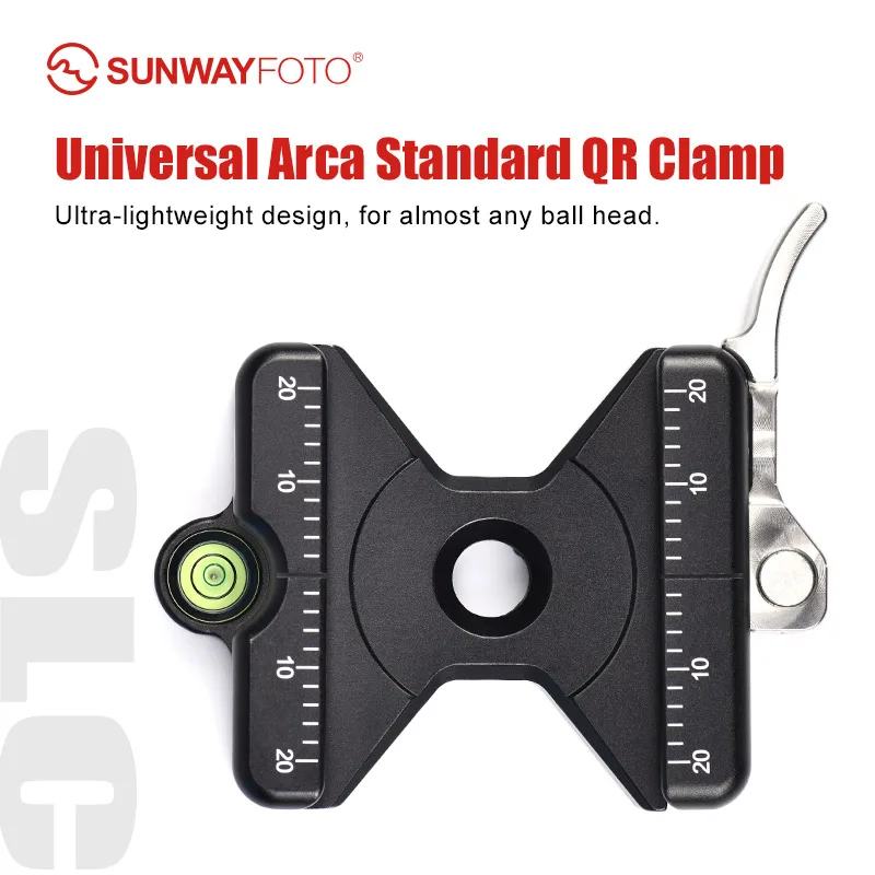 

SUNWAYFOTO SLC-60B 60 мм зажим для камеры DSLR Arca Swiss рычаг быстрого снятия зажим RRS совместимый зажим QR