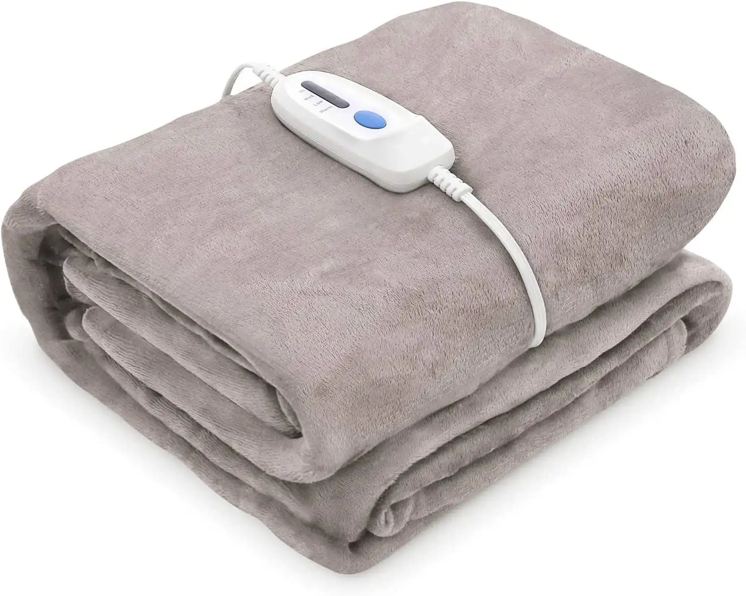 

Electric Blanket 72\" x 84\" Full Size Flannel Heated Throw Blanket, ETL Certification Fast Heating with 4 Heating Levels & 10 H