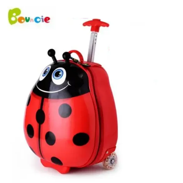 kids Luggage Hard Side Spinner Rolling Suitcase for Kids Carry-On luggage suitcase for boys Travel Trolley bag for girls16 Inch