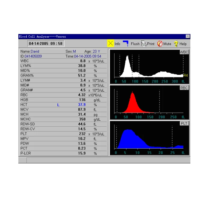 Аналогичное лабораторное оборудование BC-3000 BC-2800 гематологический анализатор
