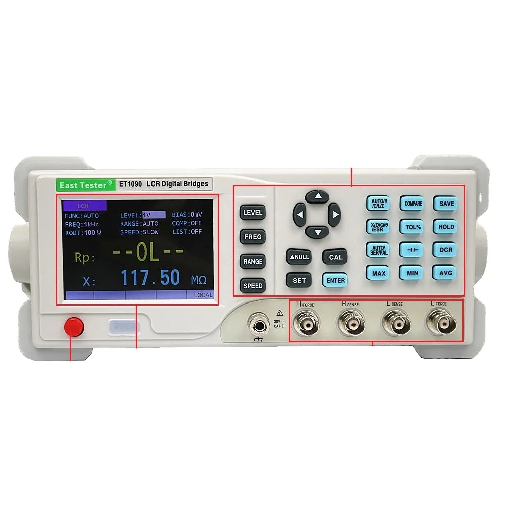

ET45 series series desktop bridge LCR tester with OEM requirement