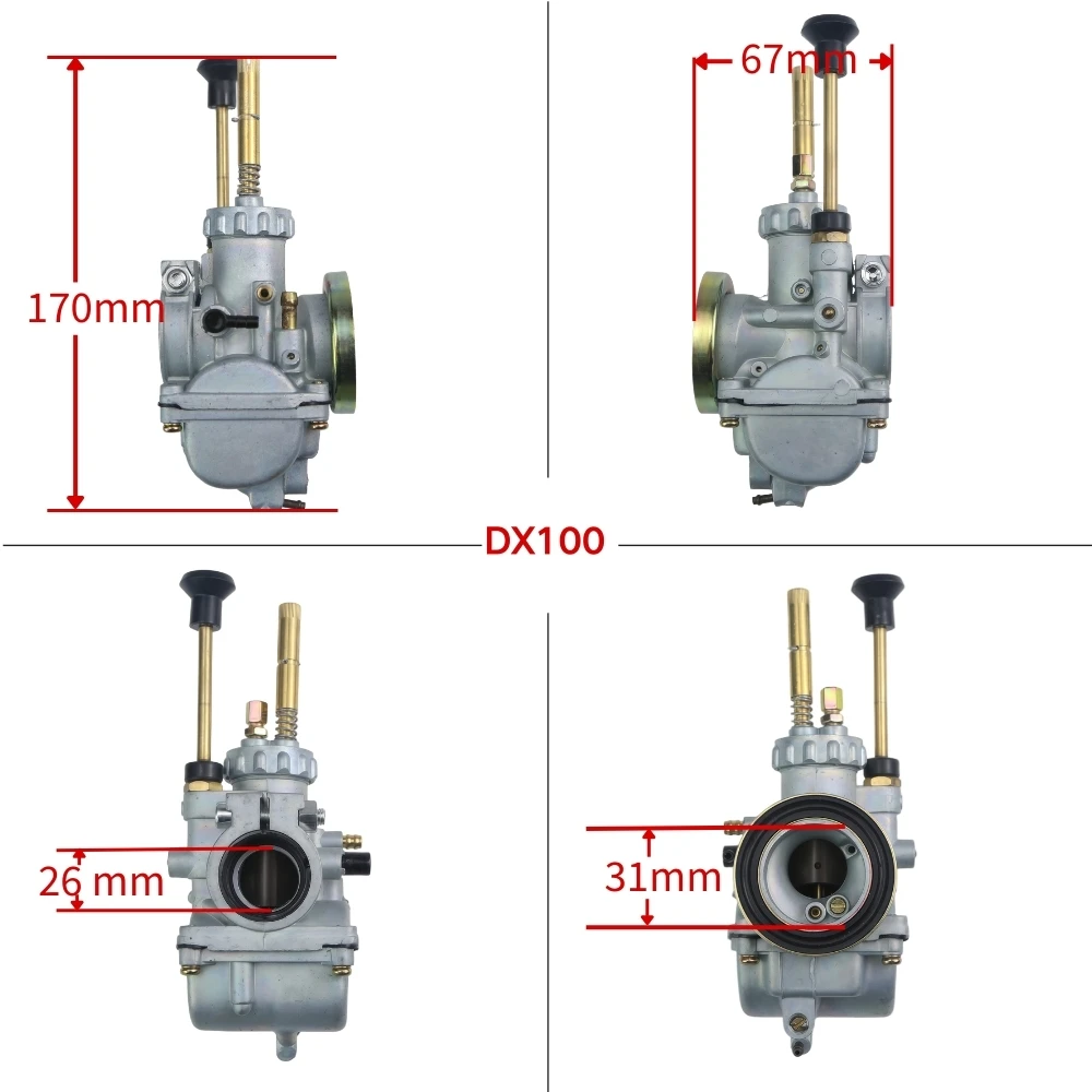 Карбюратор для мотоцикла 100cc, подходит для Yamaha YB100, DX100, K90, L2, YL2, L2SN, YL2C, аксессуары для карбюратора. (art.: 3920db08bbee0) - 3920db08bbee0