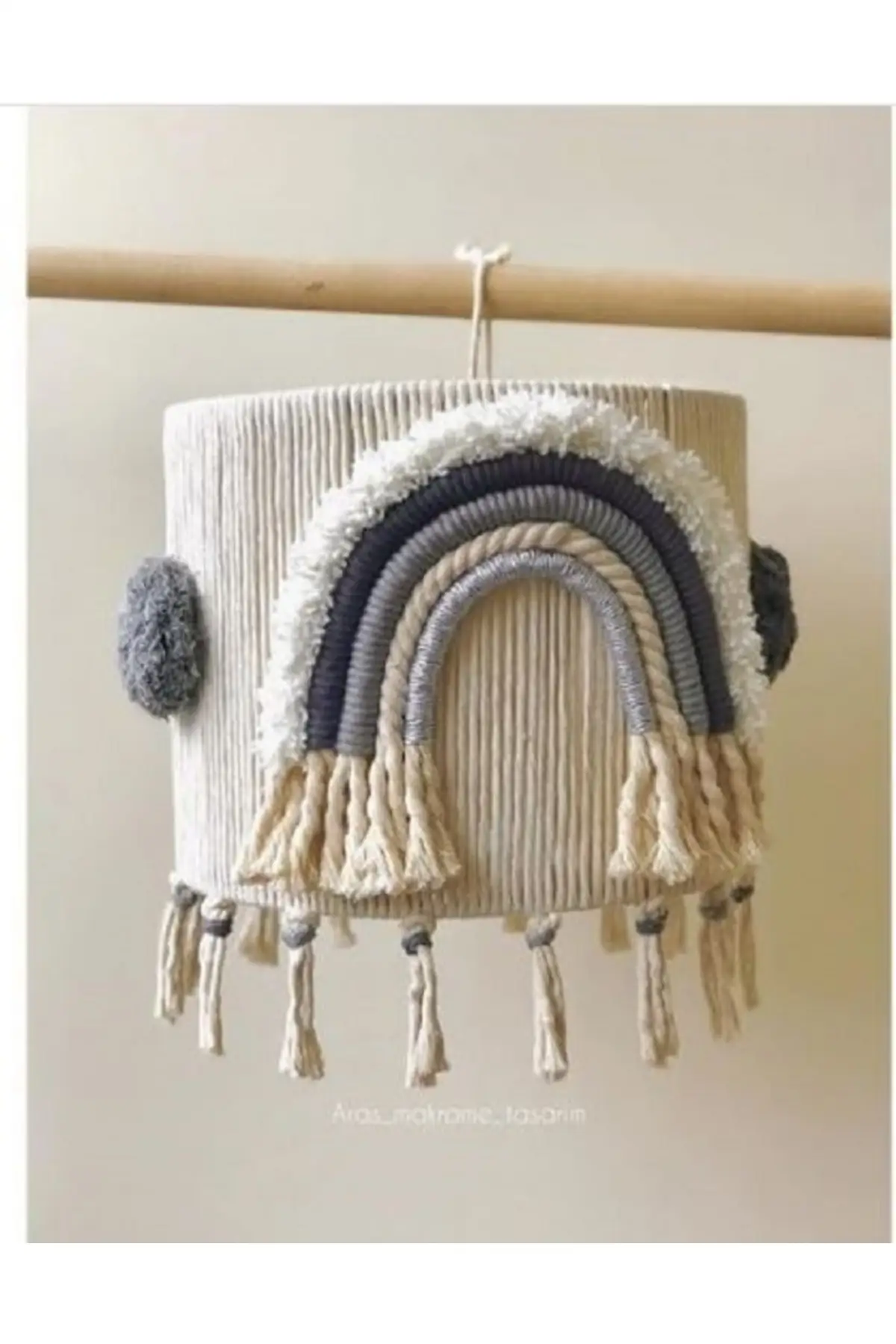 

Детская/Детская комната 0 ручная работа макраме Радуга Люстра для детской и детской комнаты (включая рог)