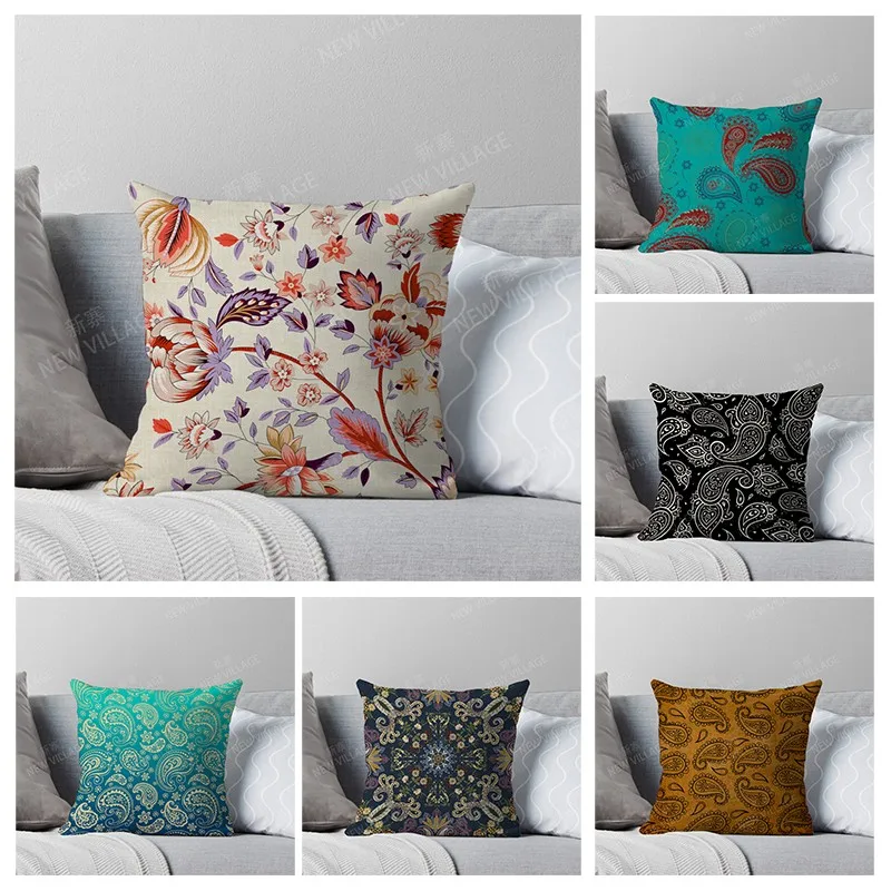 

Fall home decor autumn living room throw pillow cover sofa boho Cushion cover 45x45cm 45*45 50*50 60x60cm 40*40 40x40cm mandala